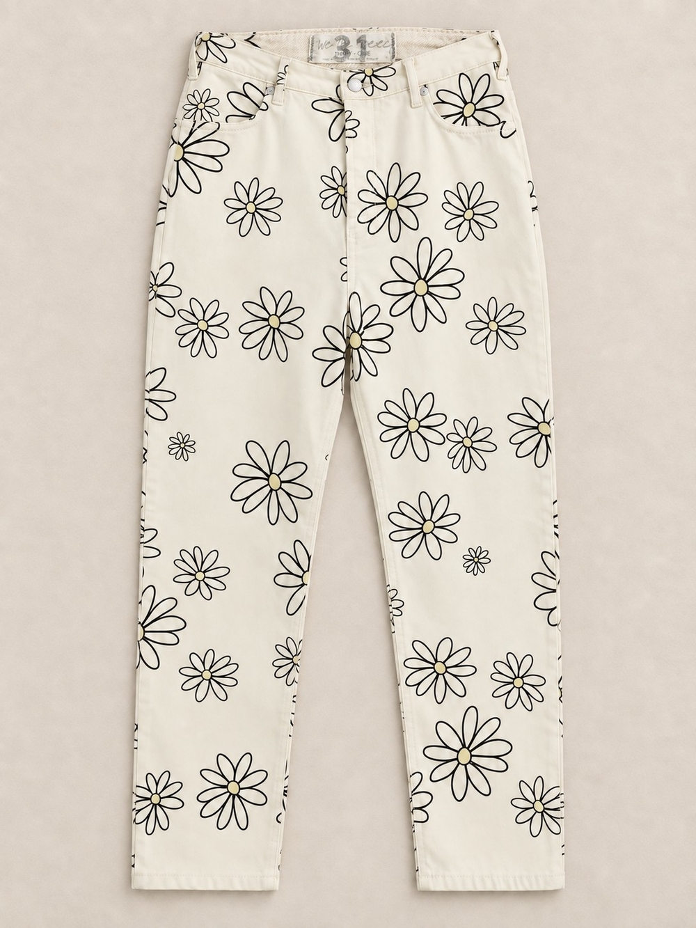 We The Free (Free People) Daisy Wren Straight Leg Jeans | Size 31 (12) - Picture 2 of 6